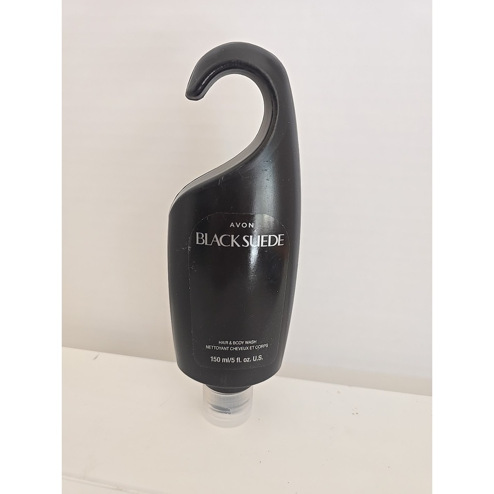 Avon Mens Hair & Body Wash Black Suede